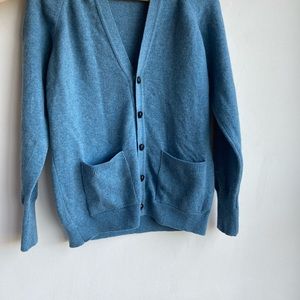 lambswool grandpa cardigan